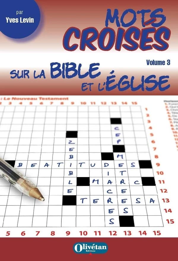 Mots croisés sur la Bible et l'Église. Volume 3