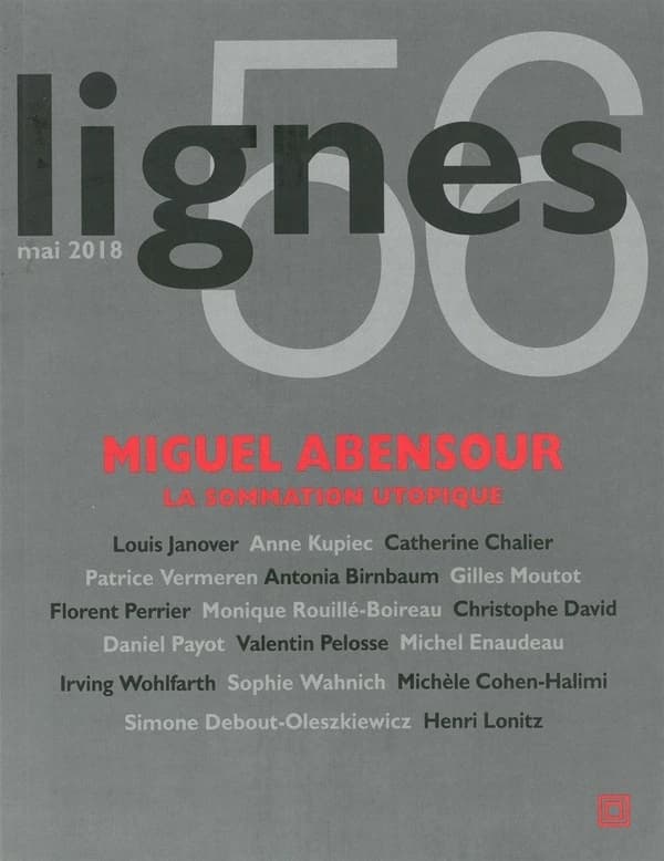 REVUE LIGNES : Miguel Abensour : la sommation utopique
