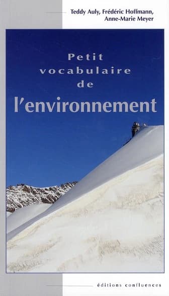 Petit vocabulaire de l'environnement