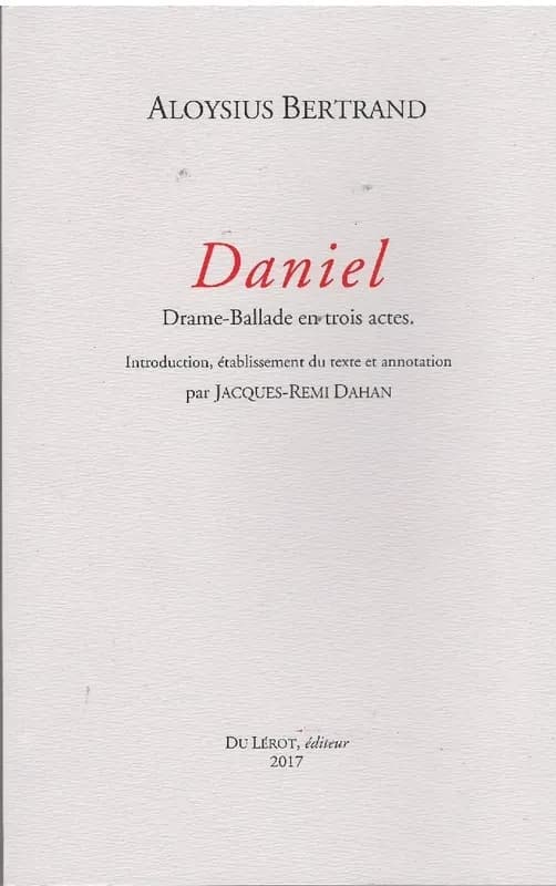 Daniel : drame-ballade en trois actes