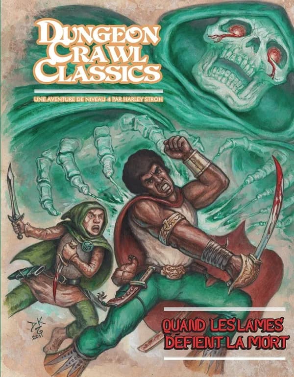 Quand les lames défient la mort : Une aventure de niveau 4