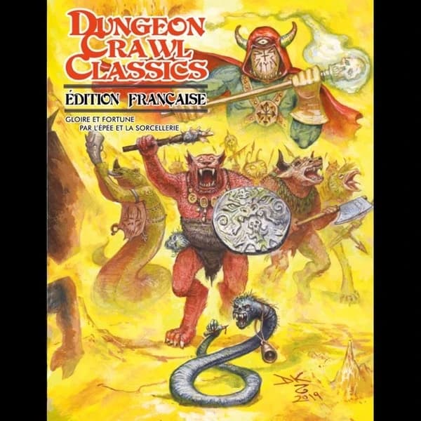 Dungeons crawl classics : Gloire et fortune par l'épée et la sorcellerie