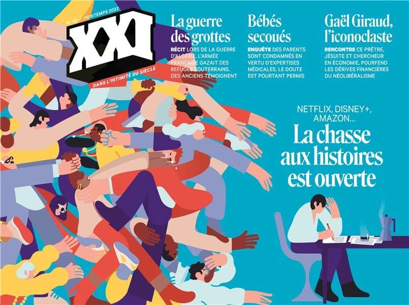 Revue XXI n.58 : Netflix, Disney +, Amazon...  la chasse aux histoires est ouverte