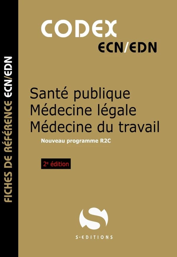 Santé publique, médecine légale, médecine du travail (2e éd.)