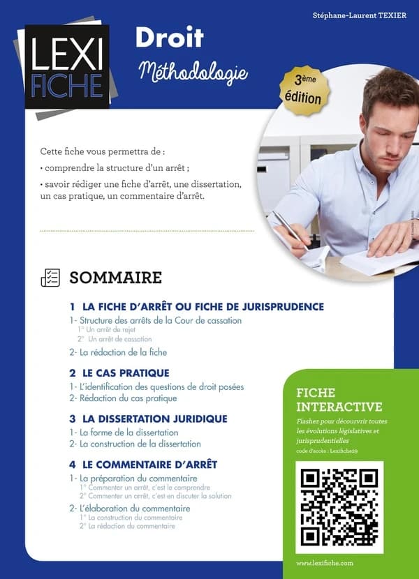 Droit : méthodologie (3e éd.) Stéphane-Laurent Texier