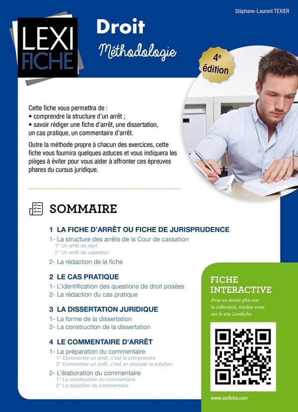 Droit : méthodologie (4e éd.) Stéphane-Laurent Texier