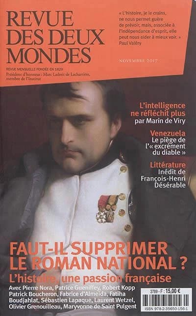 Revue des deux mondes : l'enseignement de l'histoire (édition 2017)