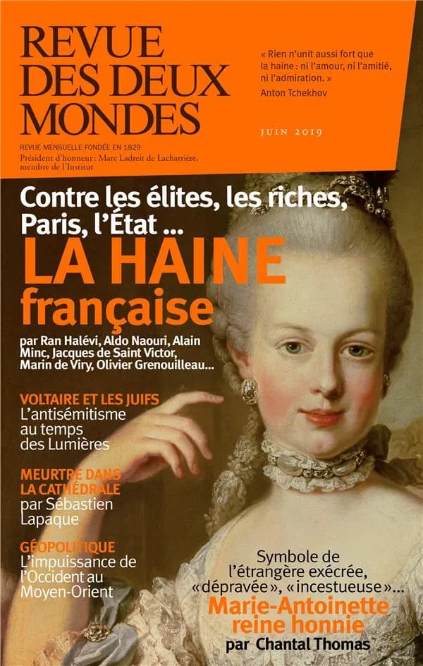 Revue des deux mondes : la haine française
