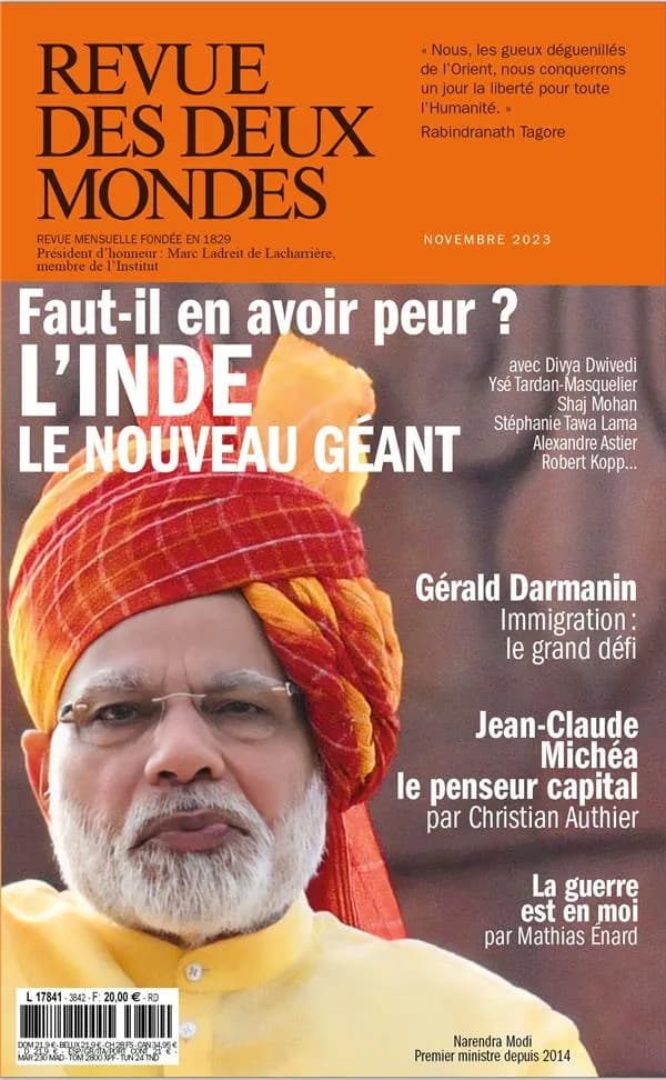 REVUE DES DEUX MONDES : L'Inde, le nouveau géant : faut-il en avoir peut?