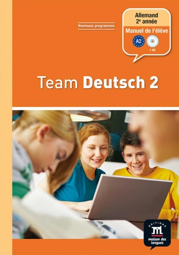 Allemand ; 2e année ; livre de l'élève