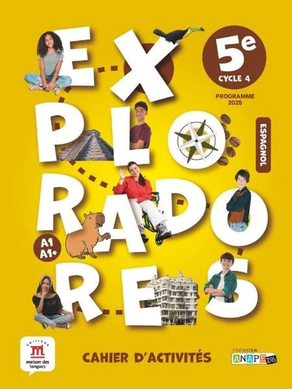 Exploradores : Espagnol : 5e ; Cahier d'activités (édition 2026)