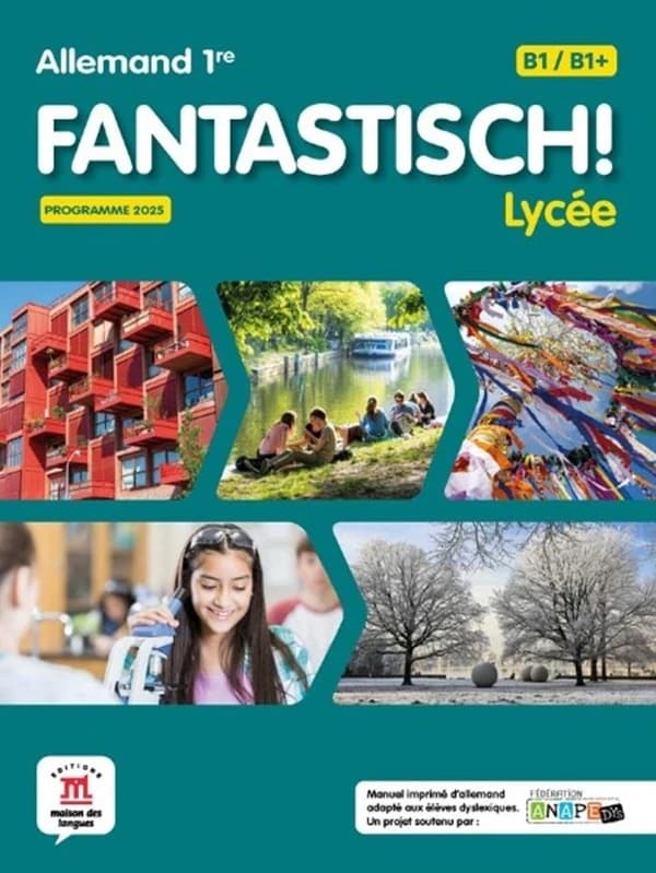 Fantastisch ! : Allemand : Lycée 1re ; Livre de l'élève (édition 2026)