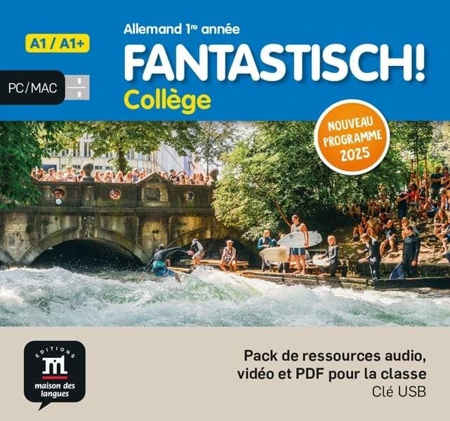 Fantastisch ! : allemand ; collège ; 1re année ; A1