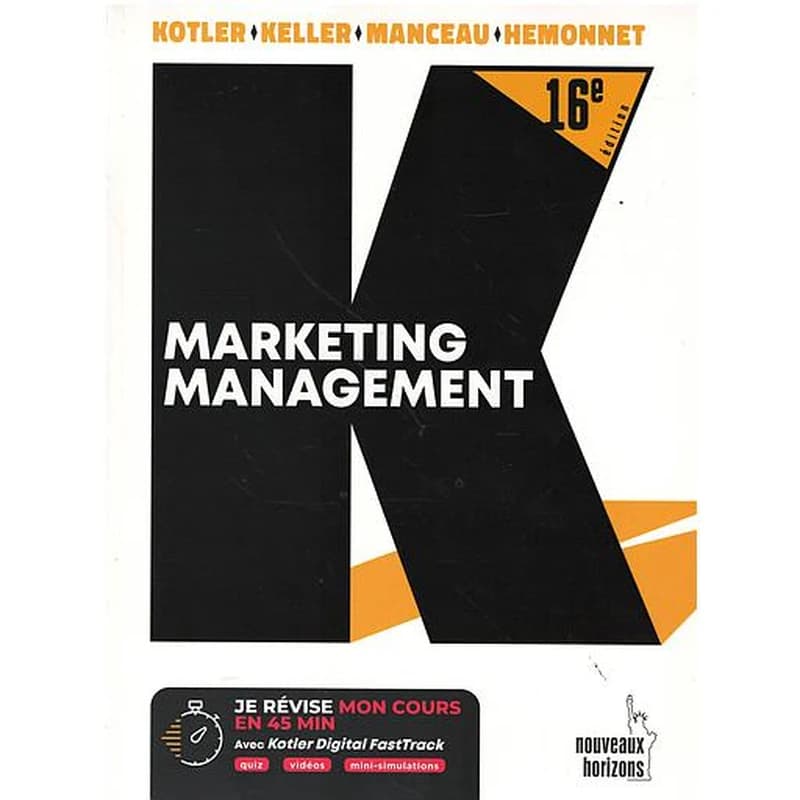 MARKETING MANAGEMENT 16ED + MYLABO