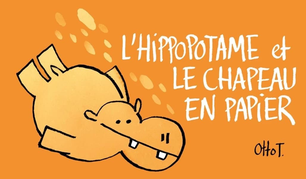 L'hippopotame et le chapeau à fleurs : Les flip-fables de FLBLB : [Livre d'artiste]