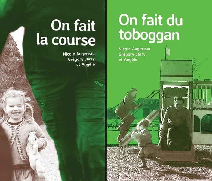On fait la course ; On fait du toboggan