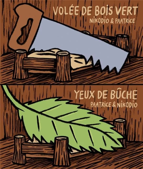 Volée de bois vert