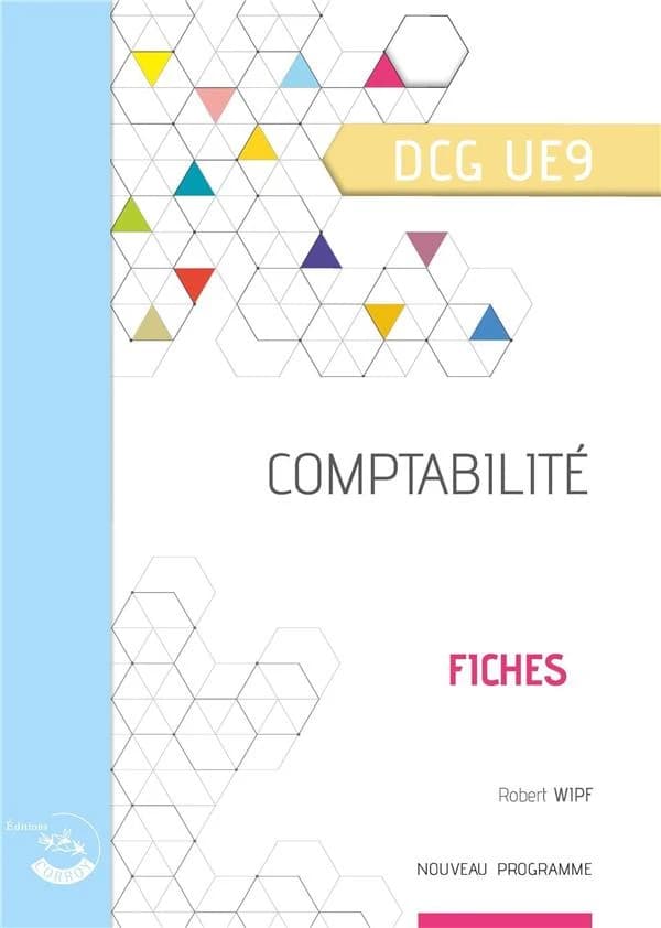 Comptabilité : diplôme de comptabilité et de gestion, UE 9 : fiches (Éd. 2020-2021) Robert Wipf,...