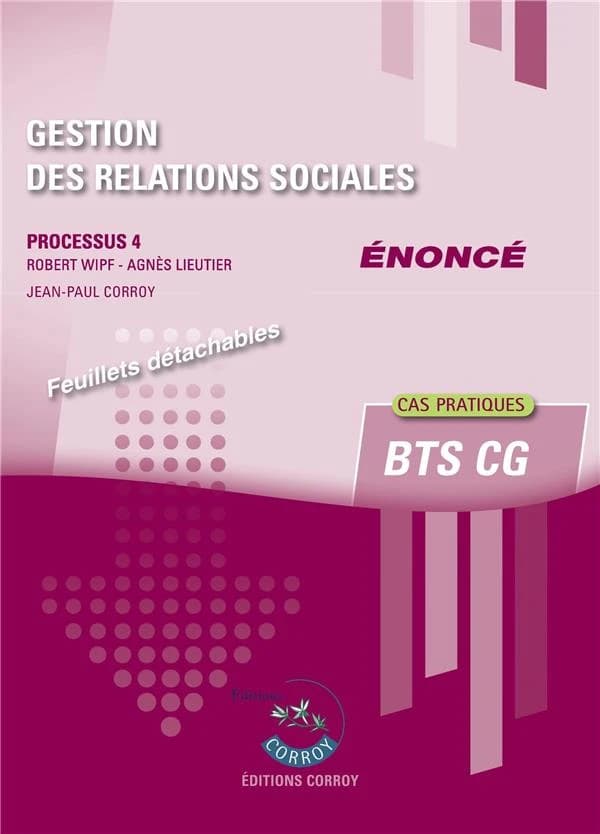 Gestion des relations sociales : Processus 4 Énoncé
