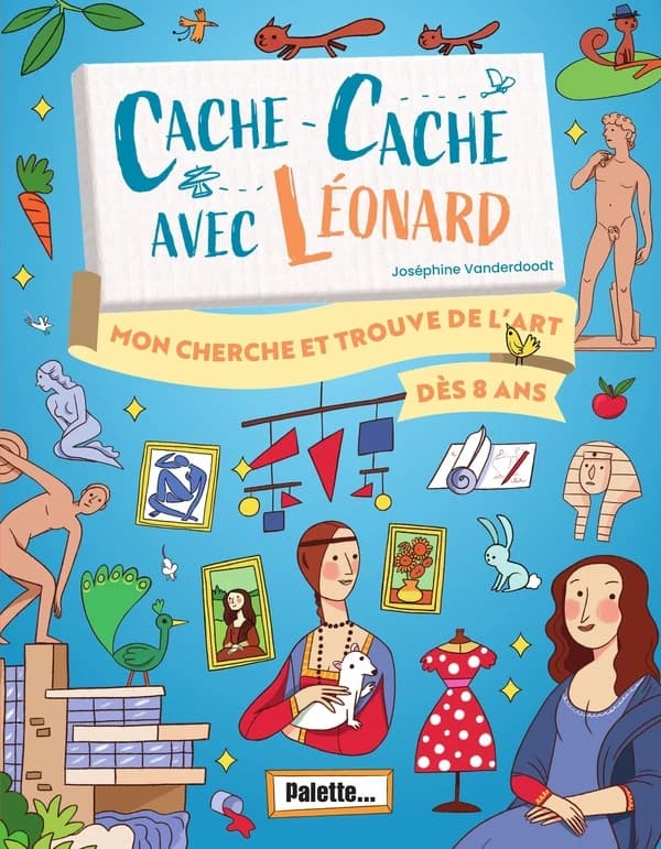 Cache-cache avec Léonard : mon cherche et trouve de l'art