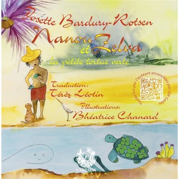 Nanou et Zelva la petite tortue verte