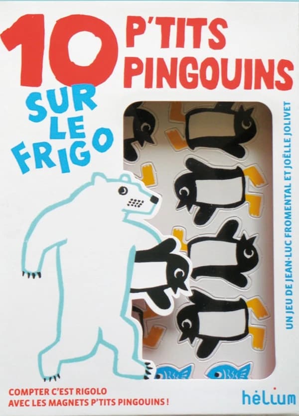 Dix p'tits pingouins sur le frigo