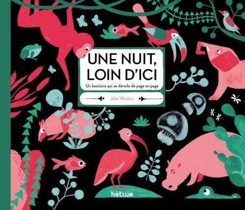 Une nuit, loin d'ici : un bestiaire qui se dévoile de page en page