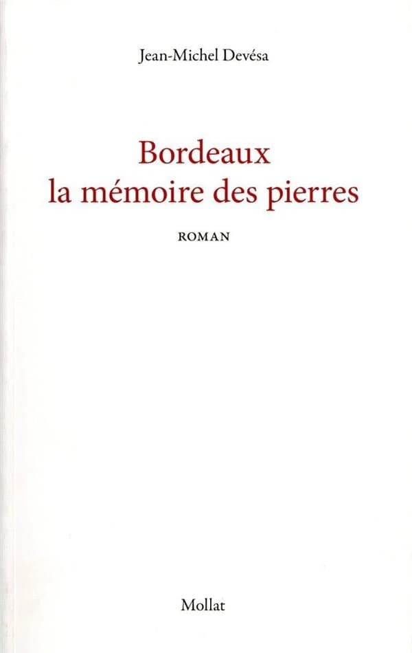 Bordeaux la mémoire des pierres : roman