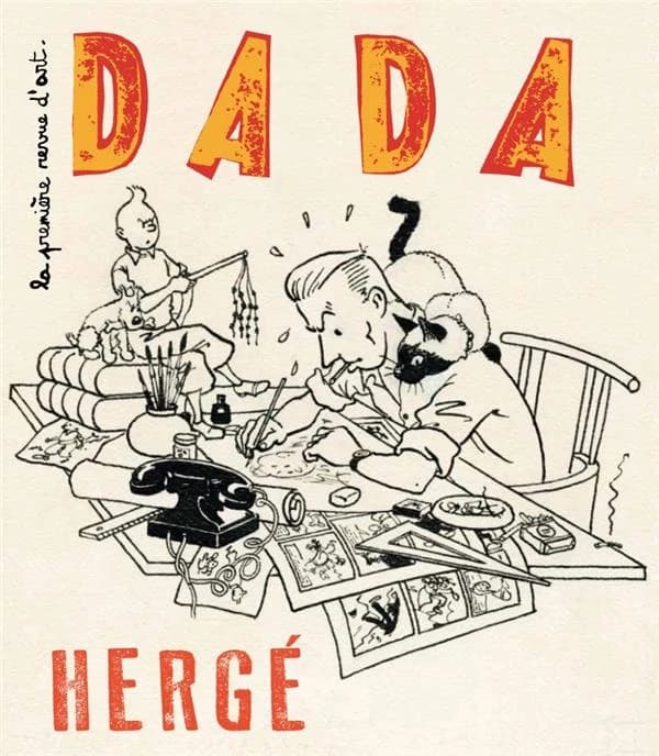 DADA : Hergé : la première revue d'art, n°213 (octobre 2016)
