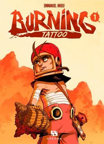 Burning tattoo. 1