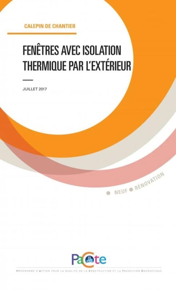 Fenêtres avec isolation thermique par l'extérieur : neuf, rénovation
