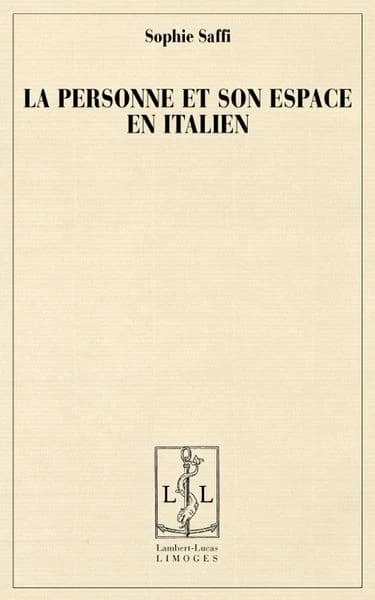La personne et son espace en italien