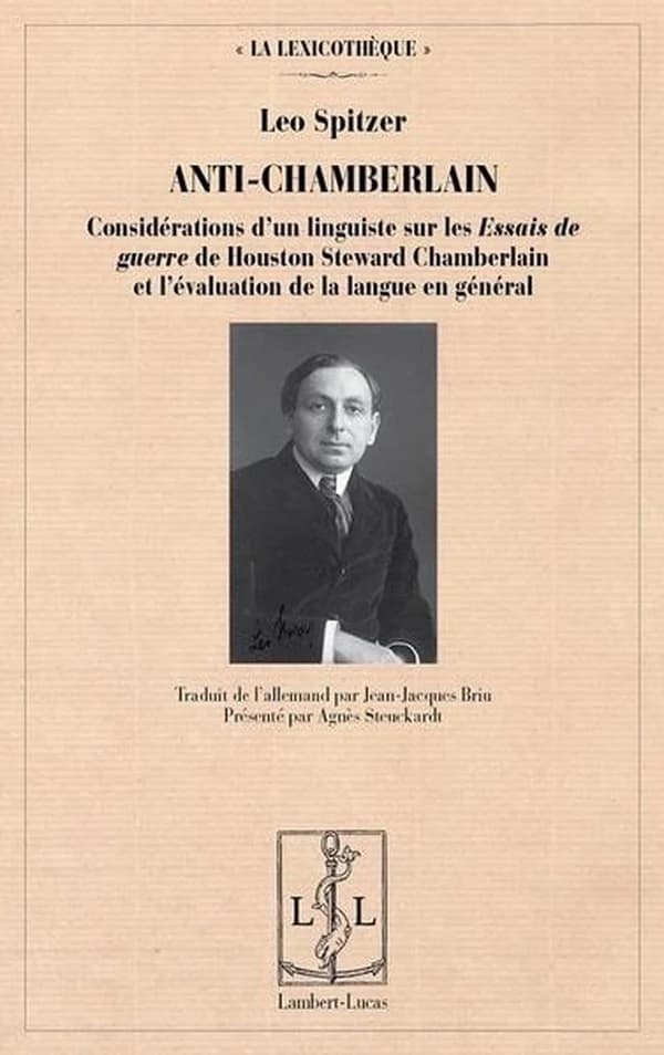 Anti-Chamberlain : considérations d'un linguiste sur les "Essais de guerre" de Houston Steward Chamberlain et l'évaluation de la langue en général