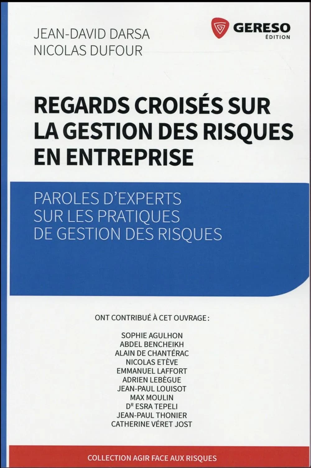 Regards croisés sur la gestion des risques en entreprise : paroles d'experts sur les pratiques de gestion des risques