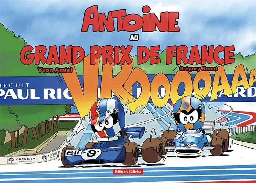 Antoine au grand prix de France