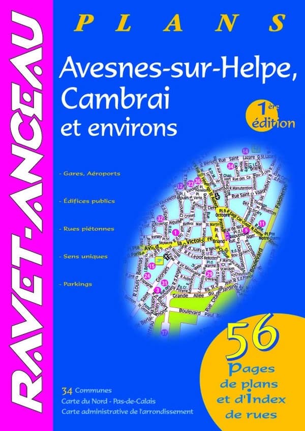 Avesnes-sur-Helpe, Cambrai et environs : plans