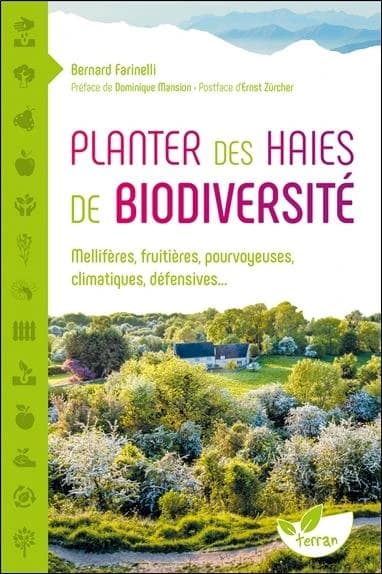 Planter des haies de biodiversité : mellifères, fruitières, pourvoyeuses, climatiques, défensives