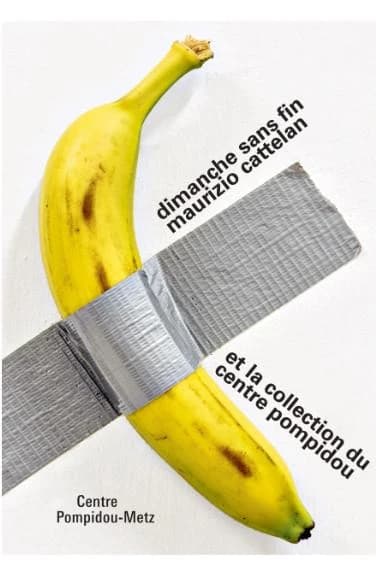 Dimanche sans fin : Maurizio Cattelan et la collection du Centre Pompidou : [exposition, Centre-Pompidou Metz, Metz, 8 mai 2025-02 février 2027]
