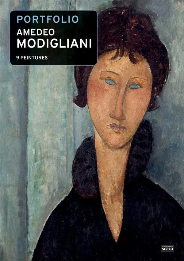 Portfolio Amedeo Modigliani : 9 peintures : [Album ou portfolio de reproductions]