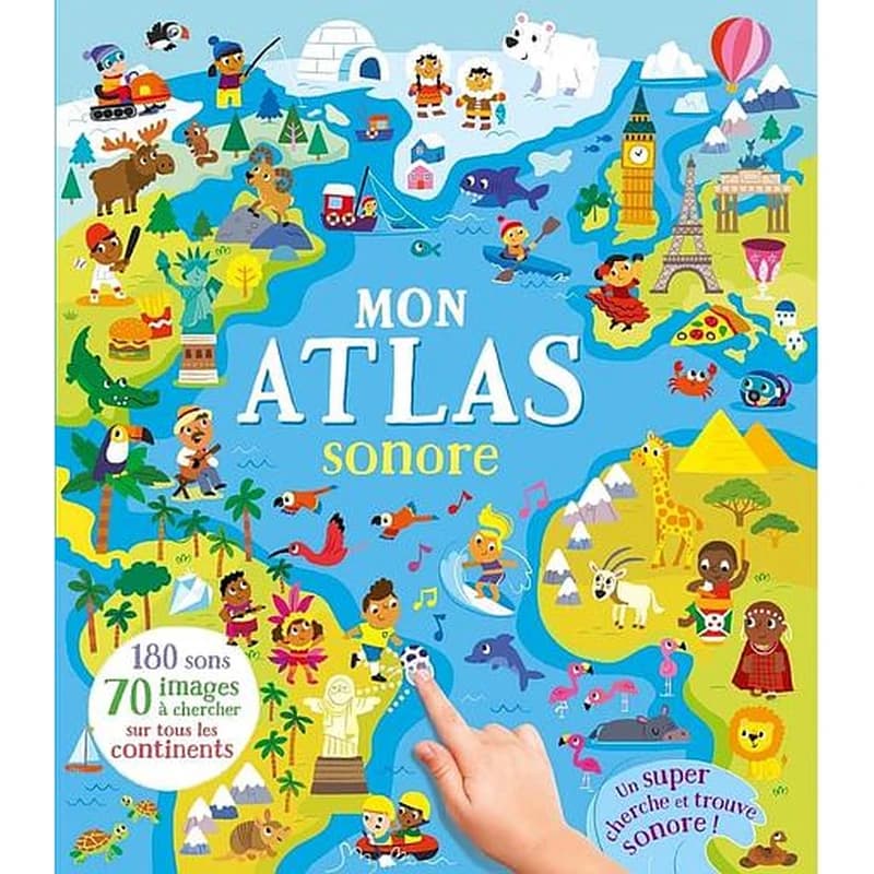 Mon atlas sonore : Un super cherche et trouve sonore !