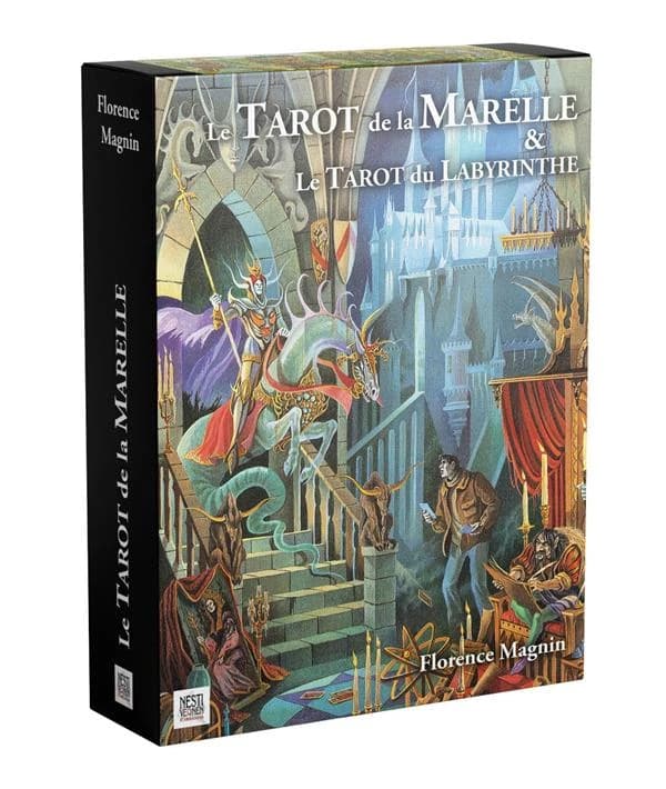 Le tarot de la marelle : deux magnifiques tarots illustrés par Florence Magnin