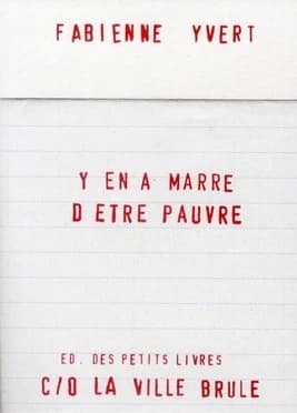 Y en a marre d'être pauvre