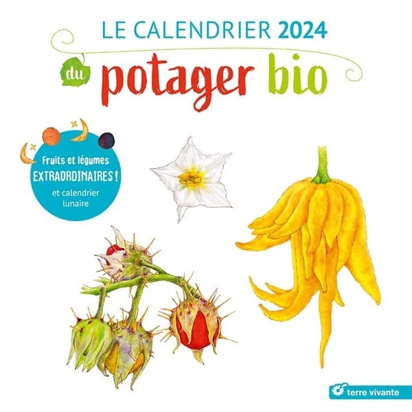 Le calendrier du potager bio : Fruits et légumes extraordinaires