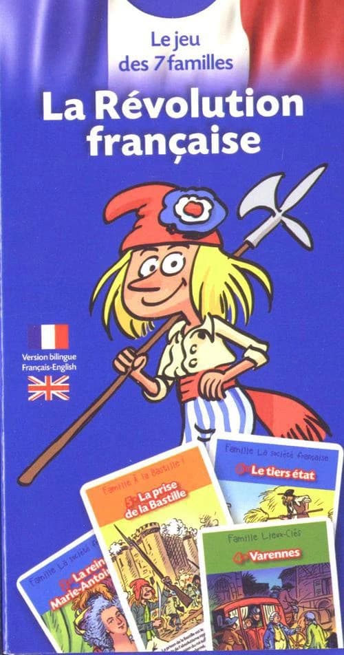Jeu 7 familles ; la Révolution francaise