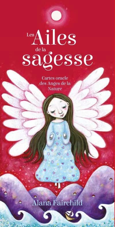 Les ailes de la sagesse ; cartes oracle des anges de la nature