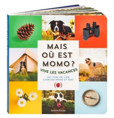 Mais où est Momo ? : vive les vacances : un livre où l'on cherche Momo et Boo