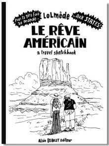 Le rêve américain : a travel sketchbook...