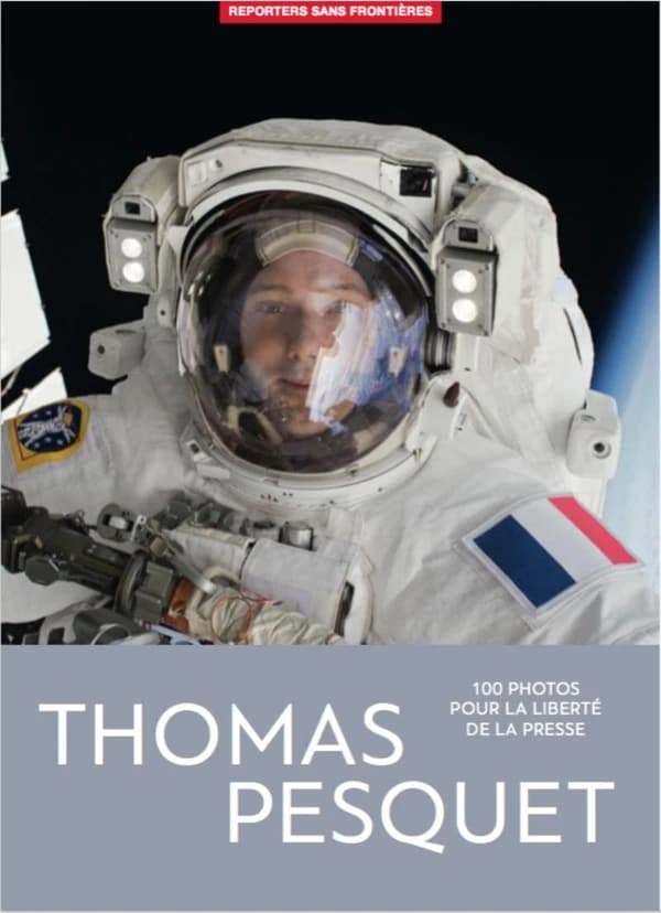 Thomas Pesquet : 100 photos pour la liberté de la presse