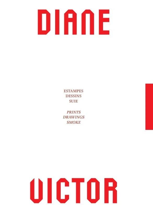 Diane Victor : estampes, dessins, suie