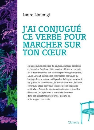 J'ai conjugué ce verbe pour marcher sur ton coeur : ou grammaire provisoire en 9 mouvements